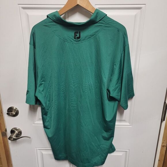 FJ Golf Performance Polo Shirts Mens Large Wynstone & Woodland Golf Country Club - Picture 12 of 14